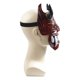 thumbnail image 3 of masque De Fte Akabane (modelo Complet Rouge), Halloween Cosplay Drama, Coiffure Japonaise En Latex, 3 of 4