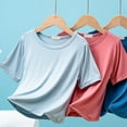 thumbnail image 6 of Tkrady Boys Clothes Spring Summer New Round Neck Casual Solid Color Short Sleeve T Shirt Tops Shorts 2 Piece Set, Sizes 1-9 Years, 6 of 7