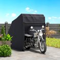 thumbnail image 2 of Outsunny Motorcycle Shelter, Waterproof Motorbike Cover w/ 2 Mesh Windows, 2 of 10