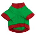 thumbnail image 2 of Falleo Clearance Christmas Pet Dog Puppy Clothes Cotton Double Color Letter Shirt Clothes, 2 of 2