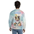 thumbnail image 5 of Happy Birthday Cute Puppy Shetland Sheepdog with Cake Gifts Party Hat All Over Print 3D Sweatshirt Unisex Merch Sheltie Dog Lover Gifts - 00029, 5 of 6