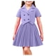 thumbnail image 2 of Conjunto de falda y top para niña, conjunto de dos piezas con falda plisada, top de manga corta y media falda para niño, ropa de abrigo y falda, ropa infantil, top de poliéster para niño, 2 of 6
