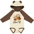 thumbnail image 3 of Inktastic My Grandma Loves Me- cute owl family Boys or Girls Long Sleeve Baby Bodysuit, 3 of 5