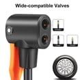 thumbnail image 4 of Redempat Portable Bicycle Pump With Pressure Gauge Mini Bike Air Foot Inflator Tire Cycling Compressor Adapter Bicycle Repairing Tools, 4 of 6