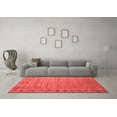 thumbnail image 3 of Ahgly Company Indoor Rectangle Abstract Red Contemporary Area Rugs, 4' x 6', 3 of 4