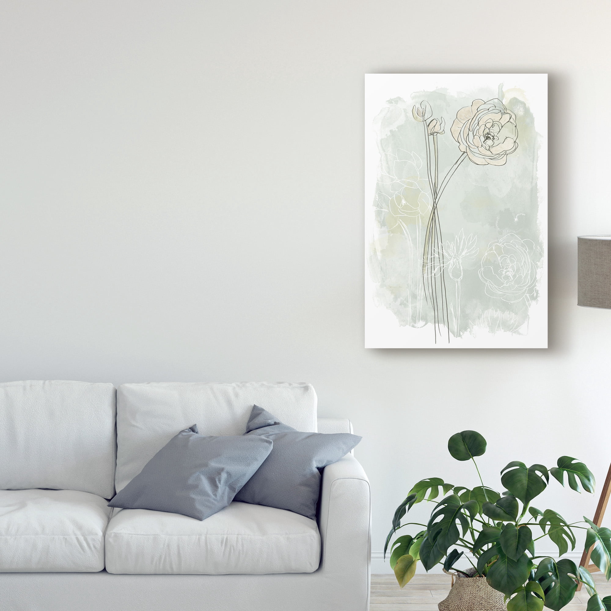 Trademark Fine Art 'Stone Flower Study III' Canvas Art by June Erica Vess
