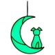 thumbnail image 1 of RKSTN the Hanging Dog Memorial Gifts For Dog Lovers,Dog On Stained Glass Window Hanging ,Loss Of Dog Sympathy Dog Lovers, Pet Memorial Sympathy Gifts, 1 of 2