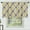 Yellowgray, variant on Yellow Gray Geometric Curtain for Kitchen Bathroom Modern Minimalist Rod Pocket Window Tier Curtains Valance Set 3 Pcs Vintage Aesthetic Printed Curtains 54 x 18 inches + 27 x 36 inches *2