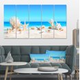 thumbnail image 1 of Design Art - Coquillages sur Plage Tropicale, 1 of 3