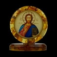 thumbnail image 3 of Handmade Amber Icon Lord Almighty, 3 of 3