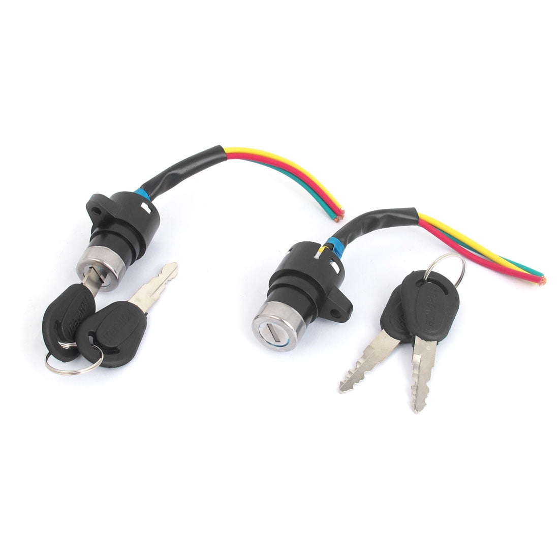 Unique Bargains 2pcs 3Wire Scooter Go Kart ATV Electric Bikes Ignition