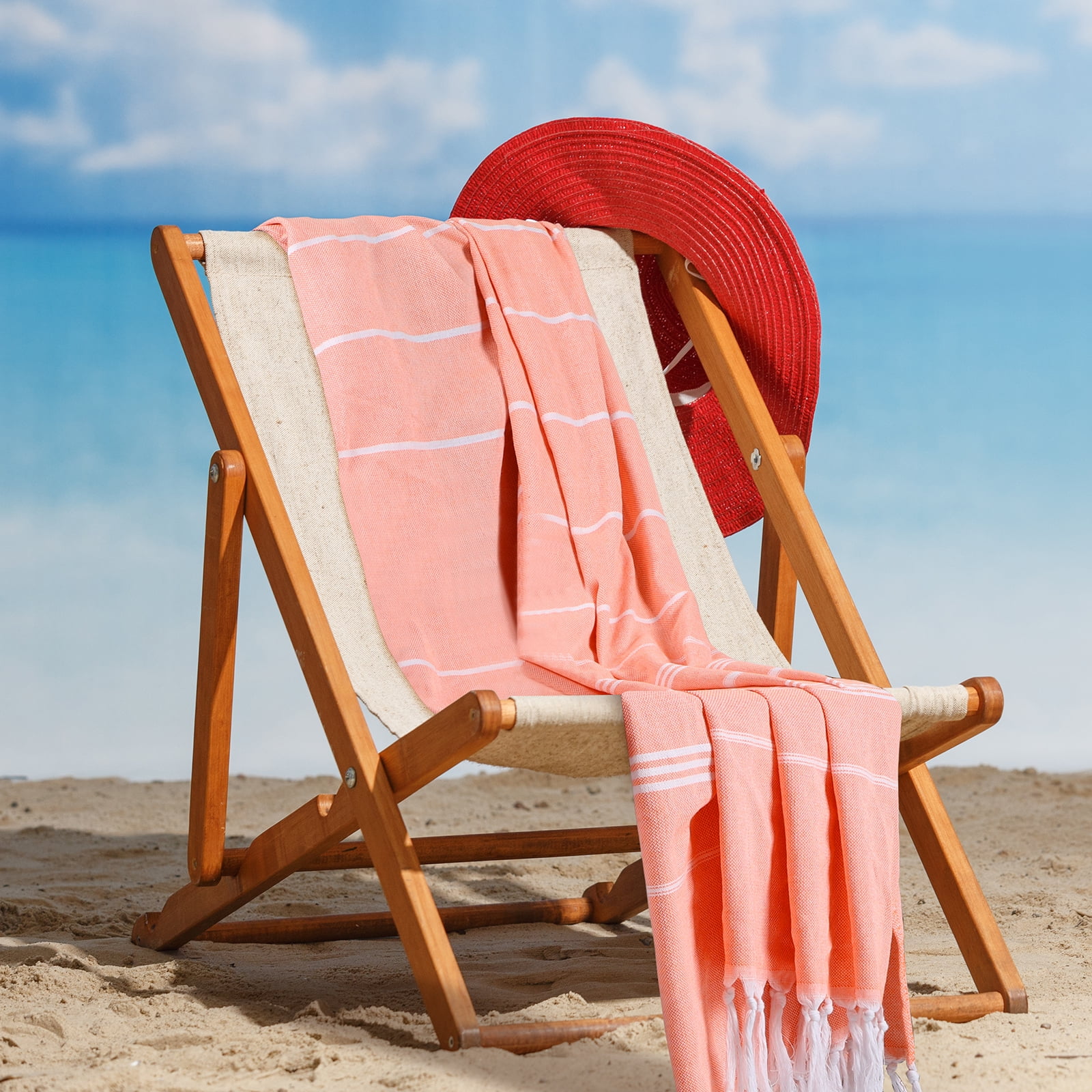 2-Pack Beach Towels - 40"x70" Oversized Quick-Dry, Sand-Free & Lightweight Towels for Travel, Camping, Beach & Pool