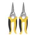 thumbnail image 1 of 2Uds Multifuncional Electricista Tijeras 7 Pulgadas Inoxidable Acero Cizallas Cuchillas con Negro Amarillo Mango para Cortar Finas Metal Cobre Hojas, 1 of 6