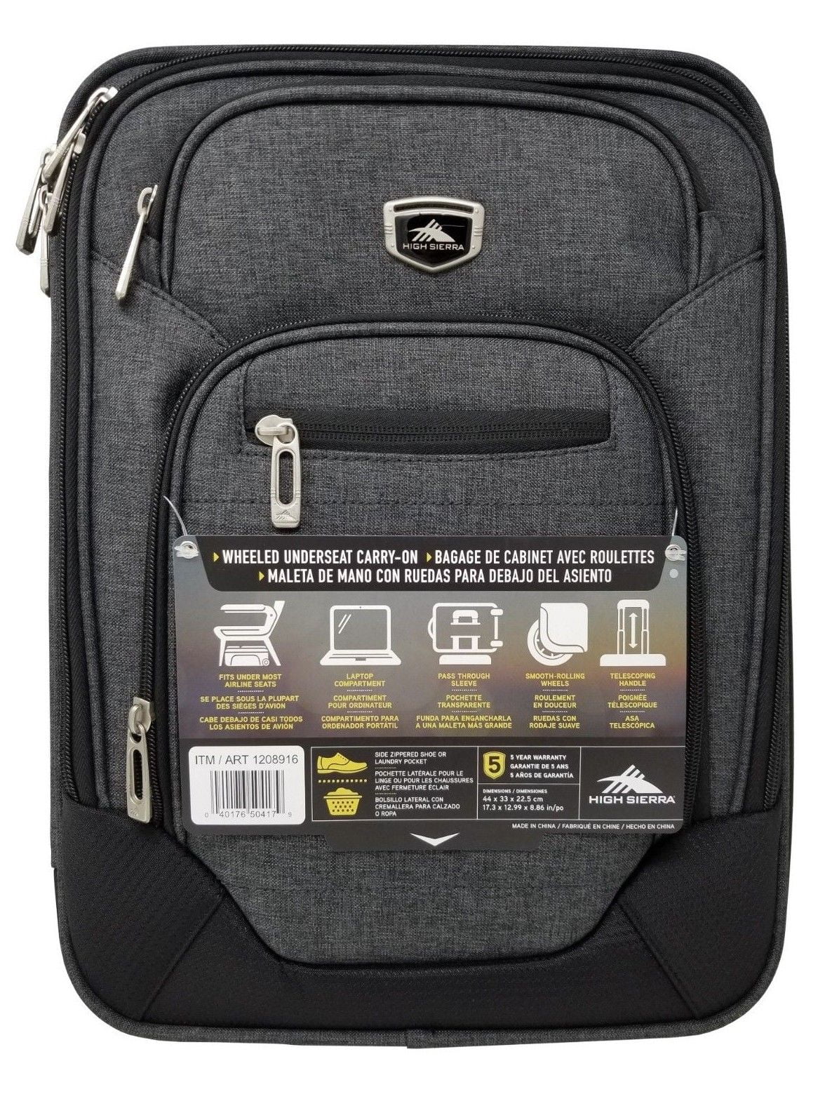 High Sierra Wheeled Under Seat Carry-On 