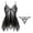 Black, variant on Nightgown Sexy With Bra Cups Silk Stockings For Women With Bows Long Lace Robes For Women Lingerie Womens Sexy Outfits Lingerie SetWomensPlus Size Halter Bodysuit Personalized Underwear Red Lace Under