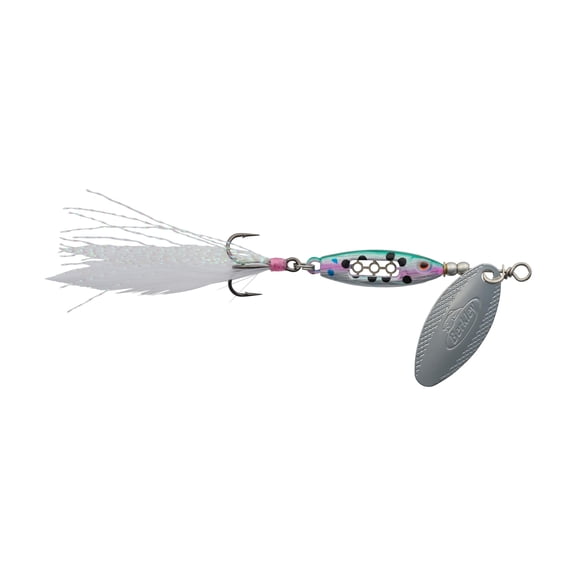 Berkley Dough Rider Minnow Fishing Bait, Metallic Rainbow Trout, 1/4 oz