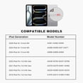 thumbnail image 6 of edaiser Swivel Keyboard Case Compatible with iPad Air 13-inch M4 M3 M2 & iPad Pro 12.9 inch 6th 5th 4th 3rd Generation; Wireless Rotatable Cover with Pencil Holder, Trackpad, Backlit, Space Gray, 6 of 6