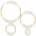 thumbnail image 5 of LABSERRON 3 Sets Metal Rings For Craft Set Dream Catcher Materials Iron Circular Diy Crafts Wedding Decor, 5 of 8