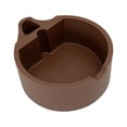 thumbnail image 3 of Accesorios para espresso: Vaso con ventosa, recipiente grande de silicona para café molido, Marrón, 3 of 9