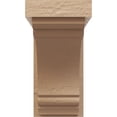thumbnail image 2 of 5"W x 10"D x 10"H Classic Warren Rough Cedar Woodgrain TimberThane Corbel, Primed Tan, 2 of 6