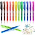 thumbnail image 1 of 12-Pack Suddbara Bläckpennor med Gel – Raderbara För Precis Skrivande, 1 of 5
