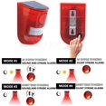 thumbnail image 3 of Solar Strobe Light Solar Alarm Light with Motion Detector 110db 24 Hours Mode + Night Mode Sound Security Siren Light IP65 Waterproof  Protect Your Home  Farm  Barn  Villa Yard, 3 of 5