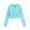 blue, variant on Womens Zip Up Hoodies Casual Plain Crop Jacket Lightweight Long Sleeve Sweatshirt with Pockets Fall Jackets Full Zip Hooded Tops y2k Clothes Hip-Hop Trendy Outfits Streetwear white XL