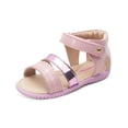 thumbnail image 3 of Sandalia Karsten Niña Velcro Charol Rosa Antiderrapante 15, 3 of 6
