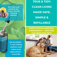 thumbnail image 6 of True & Tidy Clean Everywhere Spray Mop Kit for Floor Cleaning, Multi-Surface Wet & Dry Mop Kit with Reusable Microfiber Pads, Squeegee, and Refillable Bottle for Hardwood, Laminate & Tile, White, 6 of 6
