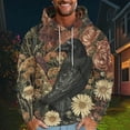 thumbnail image 2 of PuLe Tops for Men Hunting Hoodie Mens Tops Casual Camo Sweatshirt Camouflage Hoodie Tops for Men Trendy Camo Hoodie Men, 2 of 5