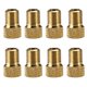 thumbnail image 1 of unbranded 8Ud Adaptador De Para Con Rosca Estándar Y Antifugas Dorado, 1 of 8