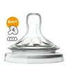thumbnail image 2 of Philips Avent Natural Baby Bottle Fast Flow Nipple, 6M+, 2pk, SCF654/23, 2 of 10