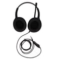 thumbnail image 4 of Communication Headset,Binaural Customer Service Headset Noise Reduction Telephone Headset Telephone Headsetwith HD Mic Advanced Technology, 4 of 14