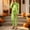 Green, variant on Shiny Mock-Neck Full-Body Jumpsuit for Kids Boys Girls Long Sleeve Long Leg Glossy Metallic Unitard Stage Dance Performance Outfit Easy-Care for Busy Families