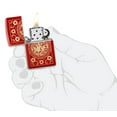 thumbnail image 7 of Zippo Tiger Design Metallic Red Pocket Lighter, 7 of 7