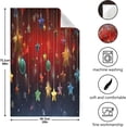 thumbnail image 3 of 6 Pack Christmas Decoration Kitchen Towels Highly Absorbent, Super Soft Dishcloths 18 x 28 Inches Reusable Quick Drying Tea Towels Set for Home,Kitchen Decor Wash cloth, 3 of 7