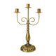 thumbnail image 3 of Candelabro de escritorio, candelabro de Metal, repisa de fiesta, candelabro de hierro, soporte para velas para velas cónicas de boda, cocina de 3 brazos, 3 of 9