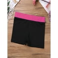 thumbnail image 6 of renvena Girls Kids Gymnastics Dance Sports Shorts Knickers Running Yoga Workout Stretchy Hot Pants, 6 of 7