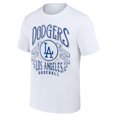 thumbnail image 2 of Men's Darius Rucker Collection by Fanatics White Los Angeles Dodgers Distressed Rock T-Shirt, 2 of 3