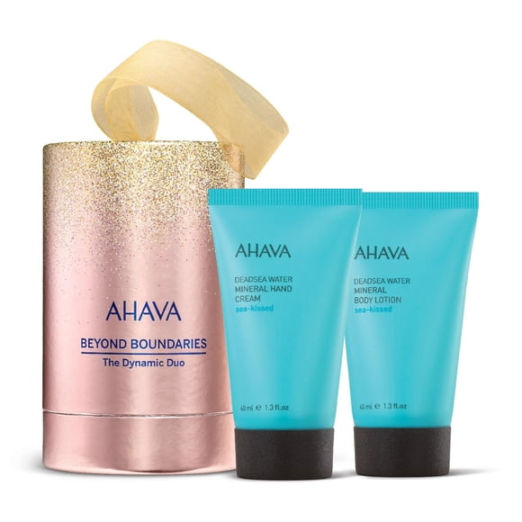 Set de regalo AHAVA The Dynamic Duo Mineral Body Lotion 2x40 ml