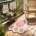 thumbnail image 5 of Anhility Easter Bunny Bathroom Rug Bath Mat Super Soft Non Slip Lightweight Machine Washable Bath Carpet Cute Rabbit Door Mat for Easter Spring Home Decoration, 15.75 x 23.62 in, 5 of 6