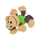 thumbnail image 5 of Juguete de peluche para perro Ticfox Mono resistente a las mordeduras limpieza de dientes, 5 of 13