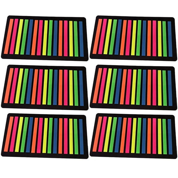 Arborister Clear Tape Highlighter Strips Book Markers Tabs Office Supplies