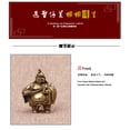 thumbnail image 6 of Solid copper Taiyi real person decoration piece retro artifact miniature carving, 6 of 8