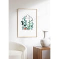 thumbnail image 6 of Haus and Hues Succulent Wall Art Boho Botanical Prints, Cactus Wall Art & Botanical Posters, Green Leaf Art Plant Pictures Wall Art Green Succulent Pictures Greenhouse (Framed Beige, 24x36), 6 of 6