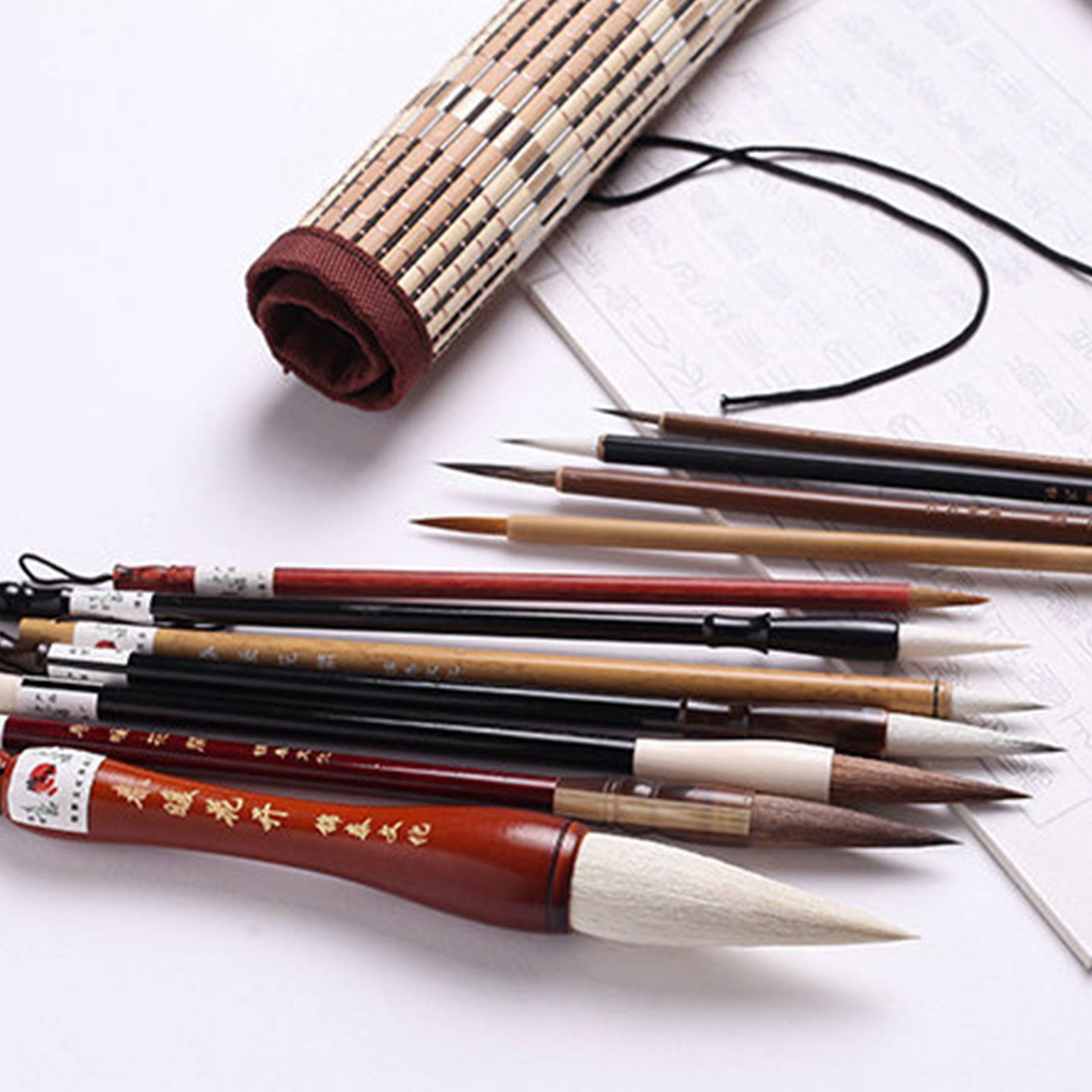 Yokua 7/11PCS Sumi Drawing Writing Brush Pen for Regular Script Practice Calligraphy