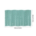 thumbnail image 3 of Non Slip Bathtub Mat 27.56x14.17in PVC Powerful Suction Anti-Slip Pad Gray Blue Green Durable Easy Clean Comfortable Safety for Elderly Shower Foot Bathroom Floor Tub, 3 of 5