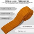thumbnail image 5 of Soimoi Solid Jelly Roll Fabrics for Quilting 40 Strip 2.5" Cotton Strips Bundles, Perfect Quilting Fabric for Craft Project, Precut Quilt, Cotton Strips for Home Decor, Blanket, Rugs - Rust Orange, 5 of 7