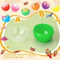 thumbnail image 4 of NOGIS 150 Pcs Vending Machine Capsules Empty 1.8 Inch Round Capsules Gumball Capsules Clear Colored Plastic Capsules Small Random Color Plastic Containers for Toy Candy Party Favor Prize Gift, 4 of 7