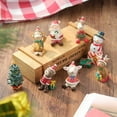 thumbnail image 4 of Limei Christmas Statue Creative Fairy Garden Decor Snow Landscape Model Ornaments Delicate Useful for Xmas Tree, 4 of 7